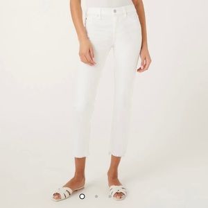 7 for all mankind “Roxanne ankle with raw hem”